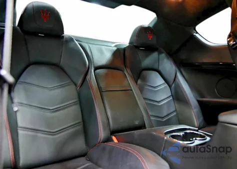 2015 Maserati Granturismo S z USA, uszkodzony, nr VIN ZAM45VLA4F0129190